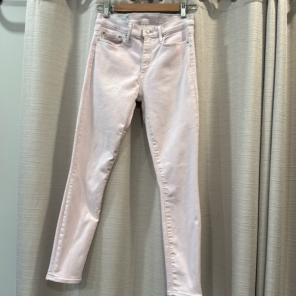 GAP Denim - GAP 1969 Resolution True Skinny Jean Size 28R Light Pink